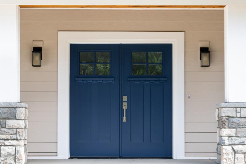 Les tendances actuelles pour une porte d'entr&eacute;e design et fonctionnelle