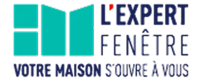 Logo ou badge de certification « Expert Fenêtre » sur un fond professionnel neutre, avec une présentation claire et lisible. Le design doit être formel et inspirant la confiance, compatible avec un contexte de certifications de qualité dans le secteur de la menuiserie et de l'énergie.