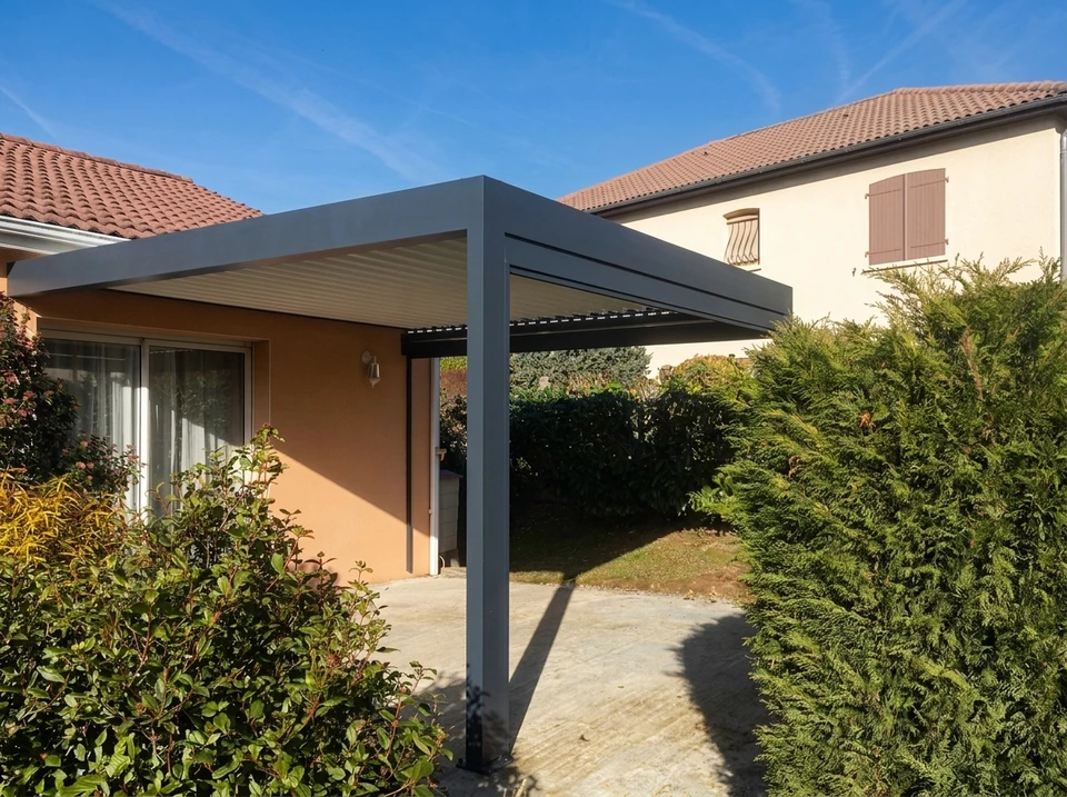 Patio sous pergola