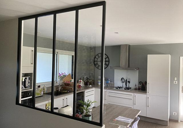 Verrières d'intérieur dans la cuisine : modernisez votre espace à Limoges, Ambazac et Isle