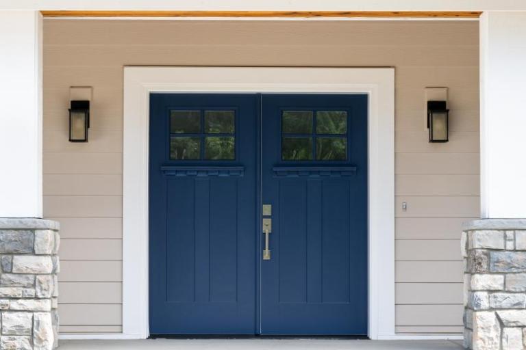 Les tendances actuelles pour une porte d'entrée design et fonctionnelle